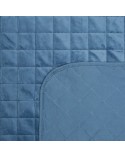 Narzuta velvet 70x160 Luiz 5 niebieska Eurofirany  