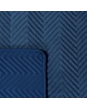 Narzuta velvet Sofia 70x160 granatowa Eurofirany  