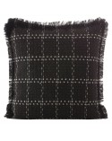 Poszewka pluszowa 45x45 Dara czarna Eurofirany