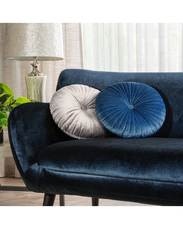 Poduszka okrągła Velvet 68 beżowa Eurofirany 