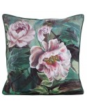 Poszewka velvet 45x45 Palmera zielona Eurofirany