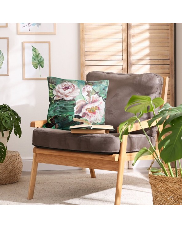 Poszewka velvet 45x45 Palmera zielona Eurofirany Poszewka velvet 45x45 Palmera zielona Eurofirany
