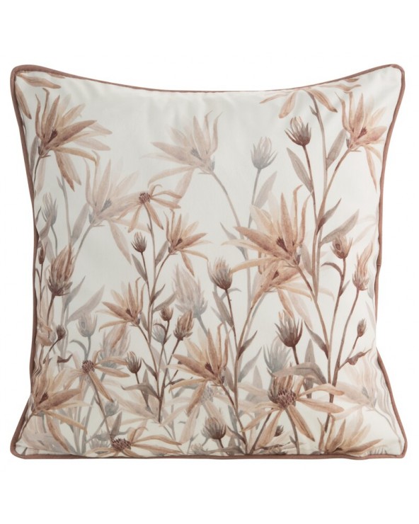 Poszewka velvet 45x45 Inez 2 biała/beżowa Eurofirany 