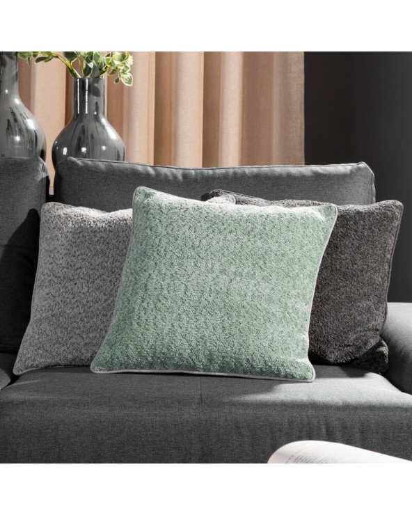 Poszewka pluszowa 45x45 Szenil 4 kremowa Eurofirany 