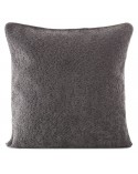 Poszewka pluszowa 45x45 Szenil 4 stalowa Eurofirany 