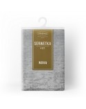 Serwetka 30x40 Alina kpl 4 szt srebrna Eurofirany