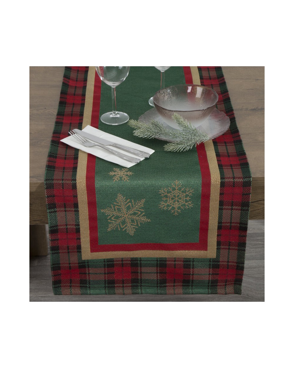 Bieznik 45x140 Cho Star zielony Eurofirany 