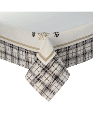 Obrus 140x200 Cho Angel beżowy Eurofirany 