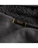 Koc sherpa baranek 70x160 Tedy stalowy Eurofirany 