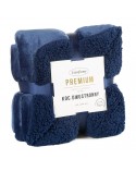 Koc sherpa baranek 70x160 Tedy granatowy Eurofirany 