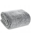 Koc sherpa baranek 70x160 Koala czarny/biały  Eurofirany 