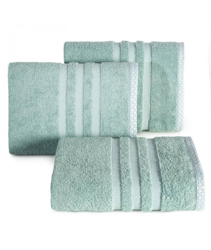 Ręcznik bawełna Alan 70x140 miętowy Eurofirany Ręcznik bawełna Alan 70x140 miętowy