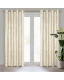 Zasłona velvet 140x250 Malia kremowa Eurofirany 