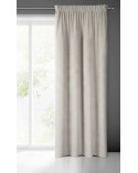 Zasłona velvet 140x300 Milo beżowa Eurofirany 
