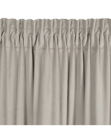 Zasłona velvet 140x300 Milo beżowa Eurofirany 
