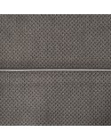 Zasłona velvet 140x300 Milo popielata Eurofirany 