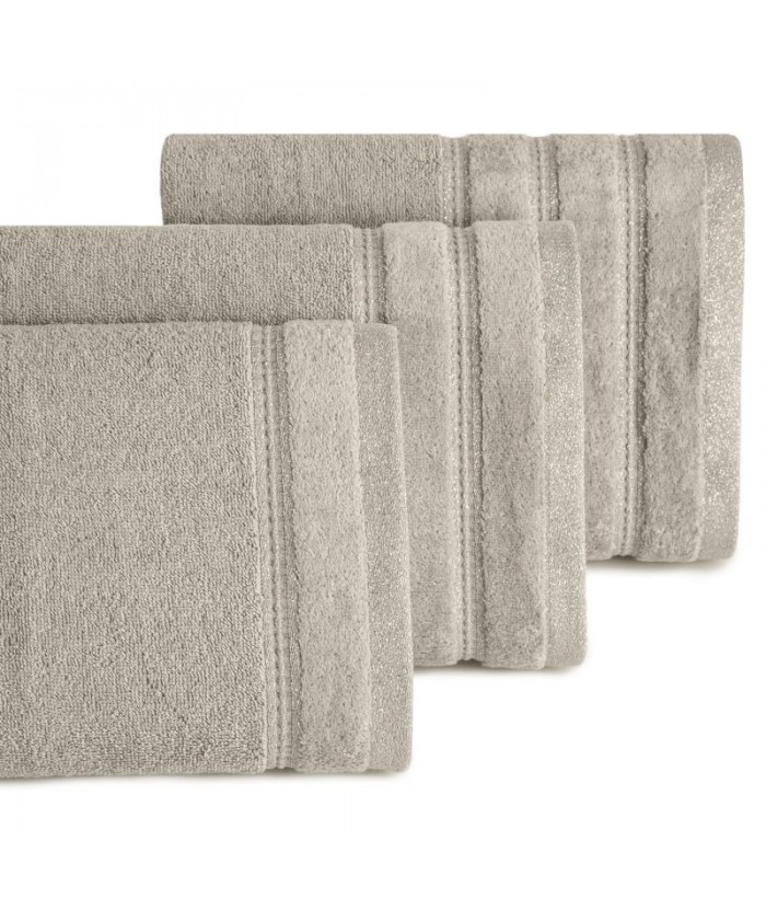 Ręcznik bawełna Glory 70x140 beżowy Eurofirany Ręcznik bawełna Glory 70x140 beżowy