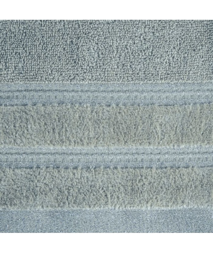Ręcznik bawełna Glory 70x140 srebrny Eurofirany Ręcznik bawełna Glory 70x140 srebrny