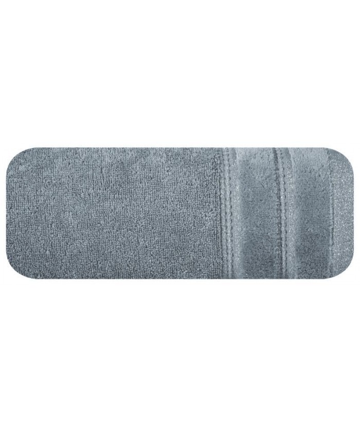 Ręcznik bawełna Glory 70x140 stalowy Eurofirany Ręcznik bawełna Glory 70x140 stalowy