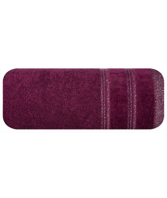 Ręcznik bawełna Glory 70x140 amarantowy