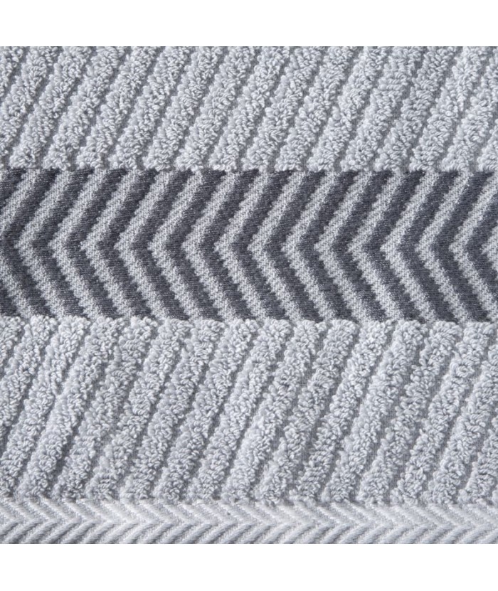 Ręcznik bawełna Mateo 70x140 srebrny Eurofirany Ręcznik bawełna Mateo 70x140 srebrny