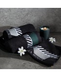 Ręcznik bawełna 70x140 Eva3 czarny Eurofirany