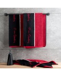 Ręcznik bawełna 50x90 Pierre Cardin Luca czerwony Eurofirany 