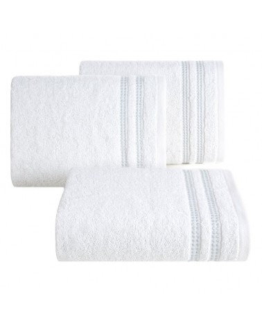 Ręcznik bawełna 70x140 Ally biały Eurofirany 