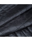 Narzuta mikrofibra 70x160 Luiz 5 czarna Eurofirany