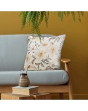 Poszewka velvet 45x45 Amara beżowa Eurofirany