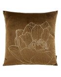 Poszewka velvet 45x45 Blink 20 brązowa Eurofirany 