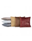 Poszewka velvet 45x45 Blink 20 brązowa Eurofirany 