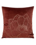 Poszewka velvet 45x45 Blink 20 ceglasta Eurofirany 