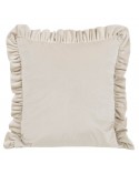 Poszewka velvet 45x45 Velvet 25 kremowa Eurofirany 