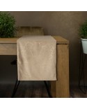 Bieżnik velvet 35x140 Blink 13 beżowy Eurofirany