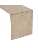 Bieżnik velvet 35x140 Blink 13 beżowy Eurofirany