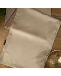 Bieżnik velvet 35x140 Blink 13 beżowy Eurofirany
