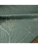Bieżnik velvet 35x140 Blink 13 ciemnomiętowy Eurofirany