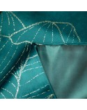 Bieżnik velvet 35x180 Blink 13 ciemnoturkusowy Eurofirany