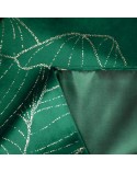 Bieżnik velvet 35x220 Blink 13 ciemnozielony Eurofirany