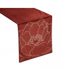 Bieżnik velvet 35x140 Blink 13 ceglasty Eurofirany