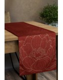 Bieżnik velvet 35x180 Blink 13 ceglasty Eurofirany