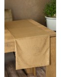 Bieżnik velvet 35x140 Blink 13 miodowy Eurofirany