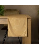 Bieżnik velvet 35x140 Blink 13 miodowy Eurofirany