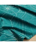 Bieżnik velvet 35x180 Blink 18 ciemnoturkusowy Eurofirany