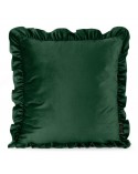 Poszewka velvet 60x60 Brenda ciemnozielona Eurofirany 