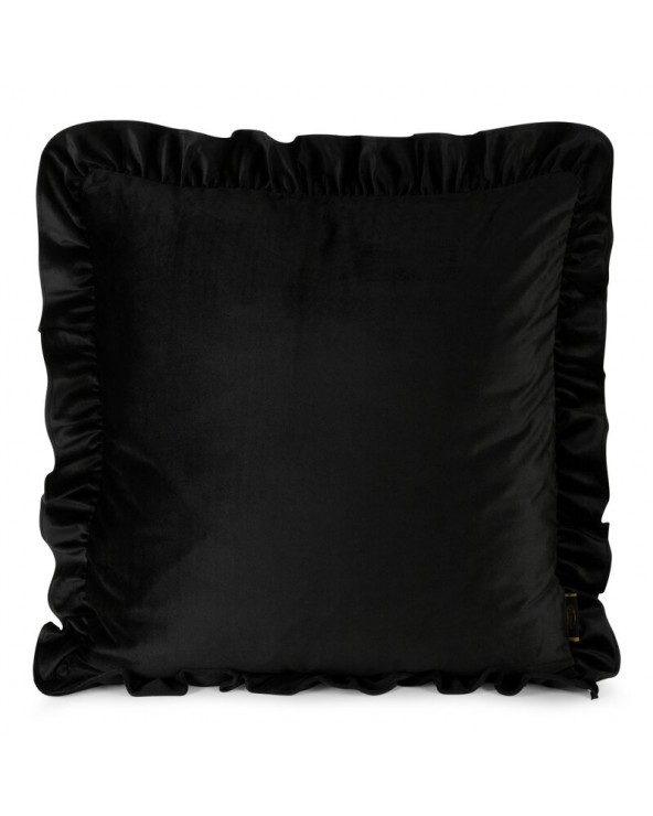Poszewka velvet 60x60 Brenda czarna Eurofirany 