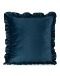 Poszewka velvet 60x60 Brenda granatowa Eurofirany 