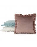 Poszewka velvet 60x60 Brenda srebrna Eurofirany 