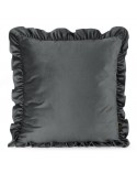 Poszewka velvet 60x60 Brenda stalowa Eurofirany 